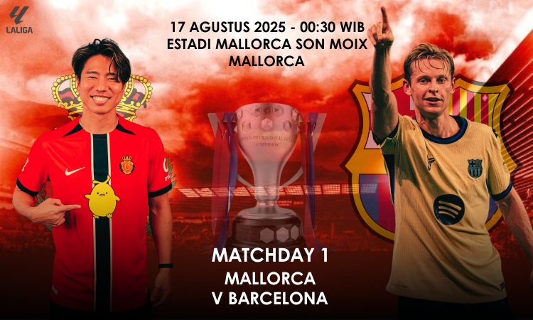 Prediksi Mallorca vs Barcelona 17 Agustus 2025
