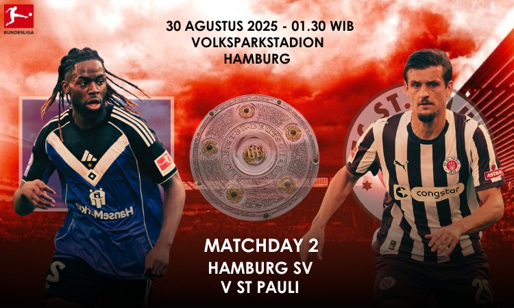 Prediksi Hamburg SV vs St Pauli 30 Agustus 2025