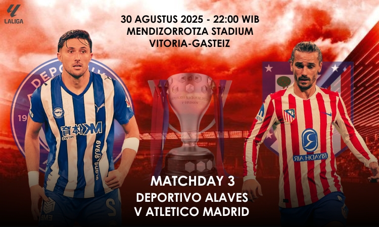 Prediksi Deportivo Alaves vs Atletico Madrid 30 Agustus 2025