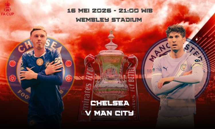 Final Piala FA: Chelsea Siap Hentikan Dominasi Man City