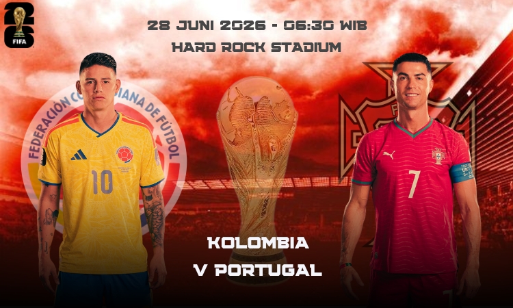 Kolombia vs Portugal: Duel Dua Tim Tak Terkalahkan Di Grup K