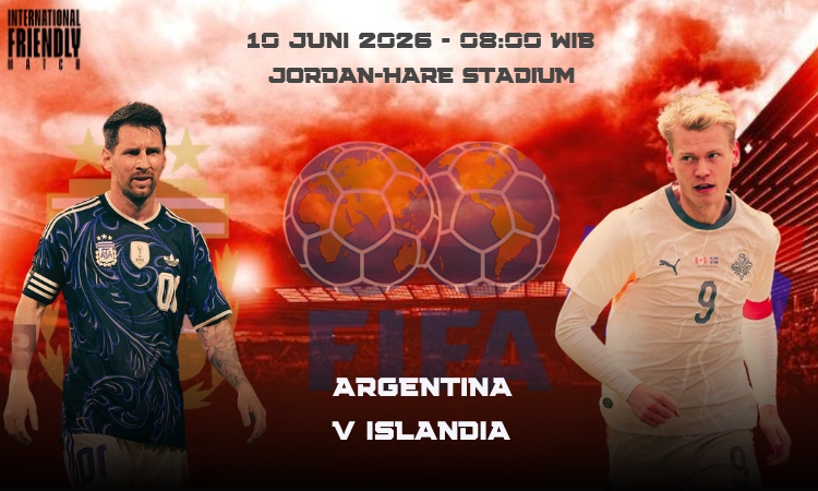 Pertarungan Pemanasan Piala Dunia: Argentina vs Islandia
