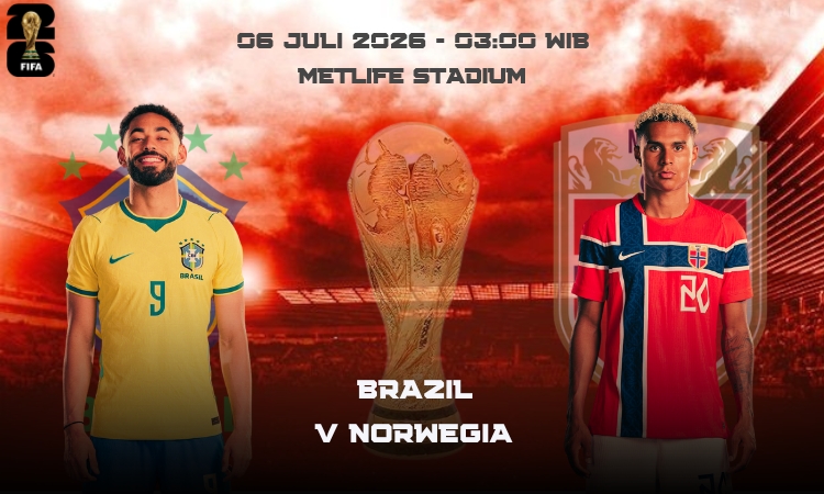 Brasil vs Norwegia: Selecao Dibayangi Kejutan Tim Kuda Hitam