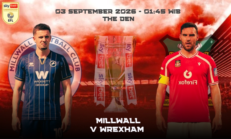 Millwall vs Wrexham: Misi 3 Poin The Red Dragons Di The Den