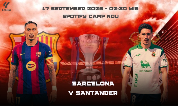 Barcelona vs Santander: Misi Sulit Racing Hadang Blaugrana